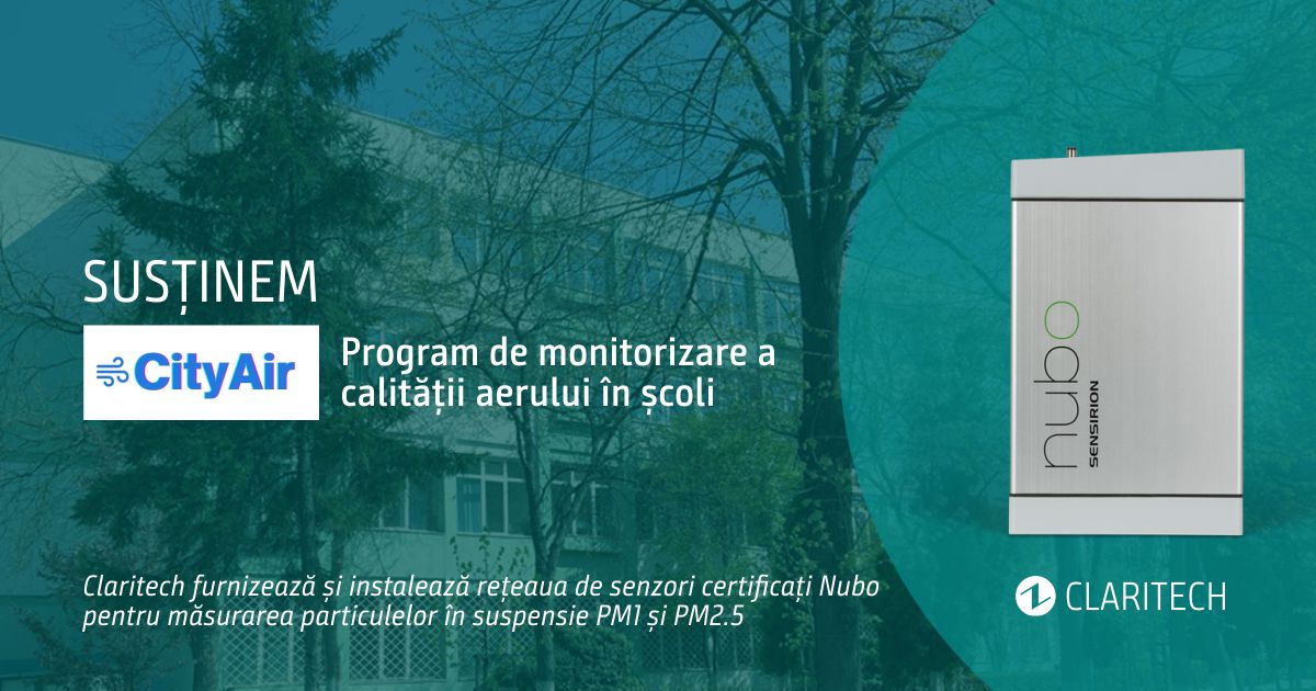 City Air - monitorizarea calității aerului în școli