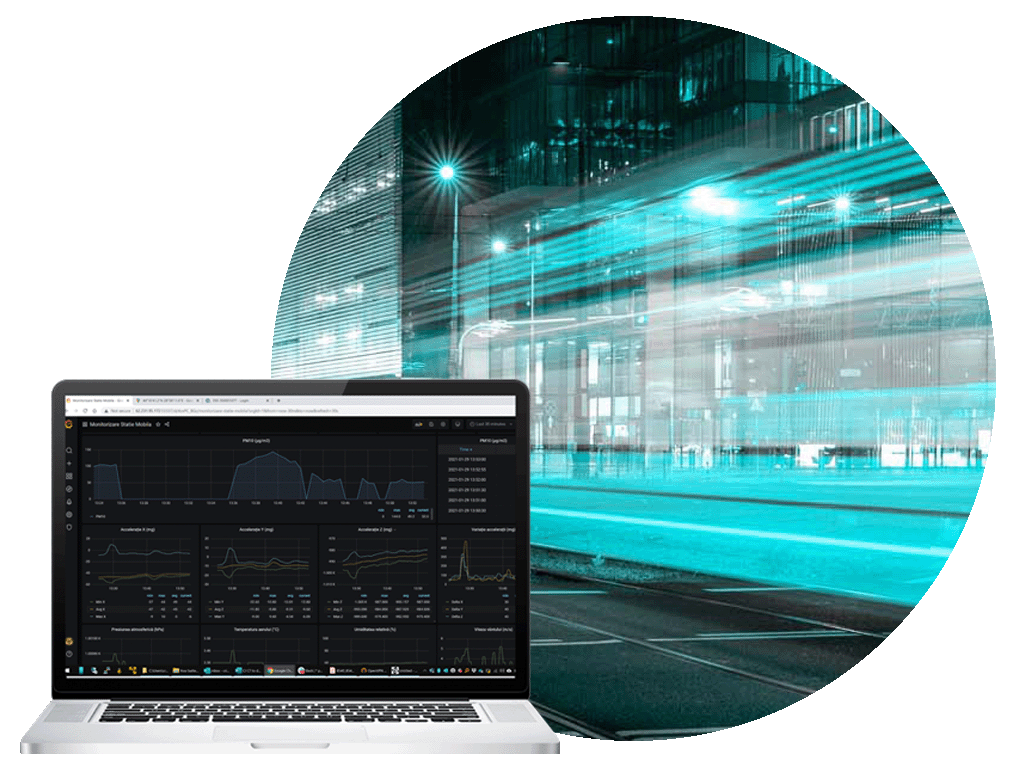 Monitorizarea consumului energetic - dashboard